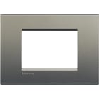 BTICINO - Placca quadra Livinglight 3 moduli