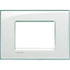 BTICINO - Placca quadra Livinglight 3 moduli