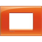 BTICINO - Placca quadra Livinglight 3 moduli