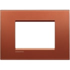 BTICINO - Placca quadra Livinglight 3 moduli