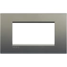 BTICINO - Placca quadra Livinglight 4 moduli LNA4804AE