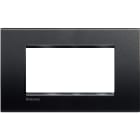 BTICINO - Placca quadra Livinglight 4 moduli LNA4804AR