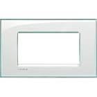 BTICINO - Placca quadra Livinglight 4 moduli LNA4804KA