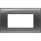 BTICINO - Placca quadra Livinglight 4 moduli