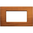 BTICINO - Placca quadra Livinglight 4 moduli