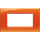 BTICINO - Placca quadra Livinglight 4 moduli