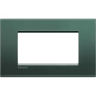 BTICINO - Placca quadra Livinglight 4 moduli LNA4804PK