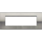 BTICINO - Placca quadra Livinglight 7 moduli