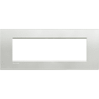 BTICINO - Placca quadra Livinglight 7 moduli LNA4807AG