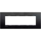 BTICINO - Placca quadra Livinglight 7 moduli LNA4807AR