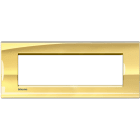 BTICINO - Placca quadra Livinglight 7 moduli