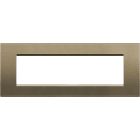 BTICINO - Placca quadra Livinglight 7 moduli