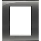 BTICINO - Placca quadra Livinglight 3+3 moduli