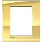 BTICINO - Placca quadra Livinglight 3+3 moduli