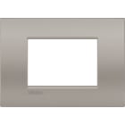 BTICINO - Placca AIR 3 moduli LNC4803SB