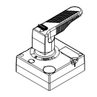 LEGRAND - Manovra rotante diretta standard per M4 630 (giallo/rossa)