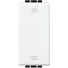 BTICINO - Commutatore a 2 tasti (1-0-2) 16A - Bianco