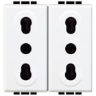 BTICINO - Presa duplex bipasso 2P+T 10/16A 250Vac