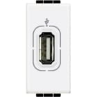 BTICINO - Connettore USB (non alimentato) - Serie Livinglight Bianco N4285