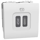 BTICINO - Presa USB singola - 1 x Type-C da 45 W. N4294C