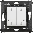 BTICINO - Comando 4 scenari wireless N4575CW