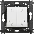 BTICINO - Comando 4 scenari wireless N4575CW