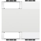 BTICINO - Copritasto Livinglight personalizabile 2 funzioni - 2 moduli. N4911M2TN
