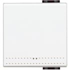 BTICINO - Copritasto 2 moduli per pulsante - completo di cerniera - Bianco N4915/2T