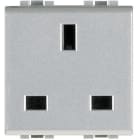 BTICINO - Presa modulare 2P+T 13A 250Vac British standard