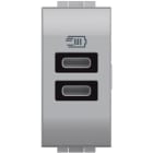 BTICINO - Caricatore USB tipo C con tensione 5 Vdc