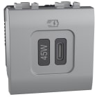 BTICINO - Presa USB singola - 1 x Type-C da 45 W.