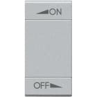 BTICINO - Copritasto LivingLight 2 funzioni con serigrafia ON OFF NT4911AIN