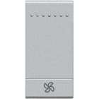 BTICINO - Copritasto completo di lentina con simbolo Ventola NT4915RN