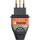 BTICINO - Spina volante bimateria 2P+T 10A standard italiano