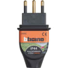 BTICINO - Spina volante bimateria 2P+T 16A standard italiano