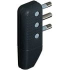 BTICINO - Spina corner a squadra 2P+T 16A salvaspazio - antracite