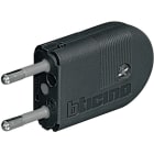 BTICINO - Spina volante 2P+T 10A - antracite S2492GE