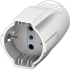 BTICINO - Presa standard italiano/tedesco tipo P30 - bianco S2674TAE