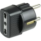 BTICINO - Adattatore con spina tedesca e presa bipasso antracite (blister)