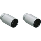 BTICINO - Coppia di portalampada in plastica con attacco mignon S700B