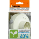 BTICINO - kit - portalampada E27 parete/soffitto PIR. Colore: bianco