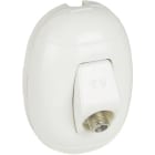 BTICINO - Oval - presa TV con attacco tipo F b