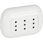 BTICINO - Oval - presa triplex 2P+T 10 A