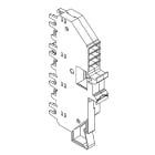 BTICINO - Base per collegamento plug-in BTDIN 1P+N 1 modulo In=32A - L2-N