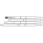 BTICINO - Kit collegamento barre e M1 160 a scaletta