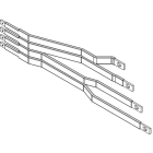 BTICINO - Kit collegamento barre e M1 160 a scaletta