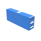 LEGRAND - Testata di chiusura. Altezza: 75 mm X9C74G