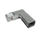 ZUCCHINI - Angolo verticale destro in alluminio per condotti sbarre XCM 53400405