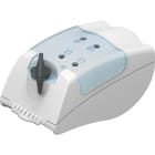 ZUCCHINI - Spina 16A a selezione di fase con protezione fusibile CH8 (non incluso) 75005200