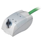 ZUCCHINI - Spina 16A a selezione di fase con protezione fusibile CH8 (non incluso) 75005270